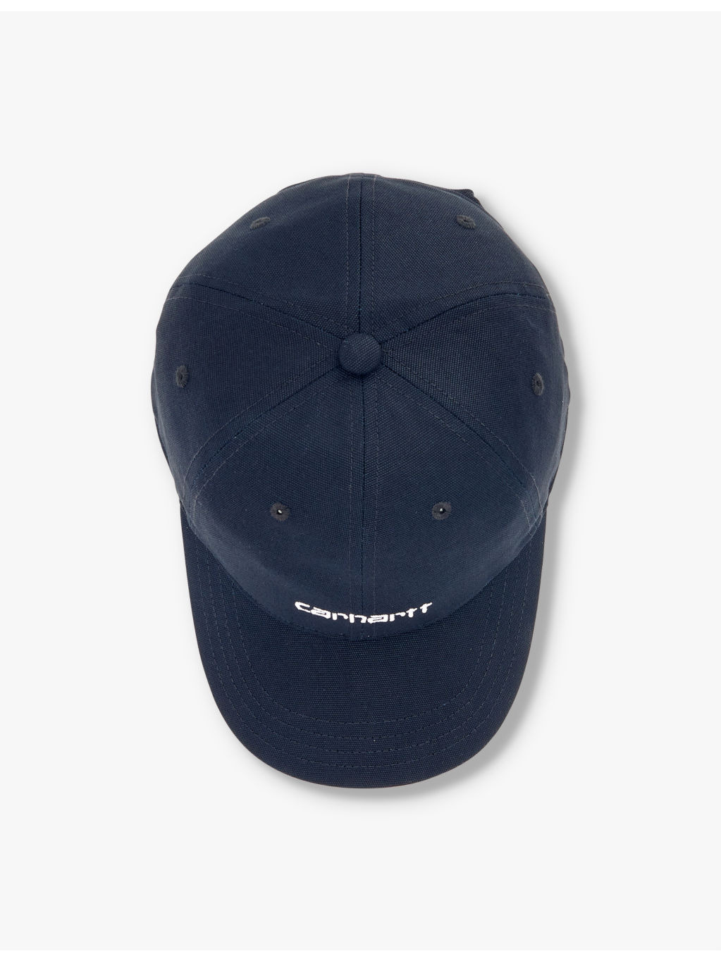 Canvas Script cotton cap - 4