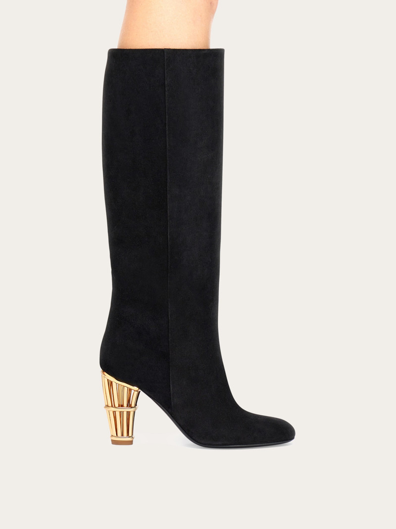 FERRAGAMO Cage heel boot outlook
