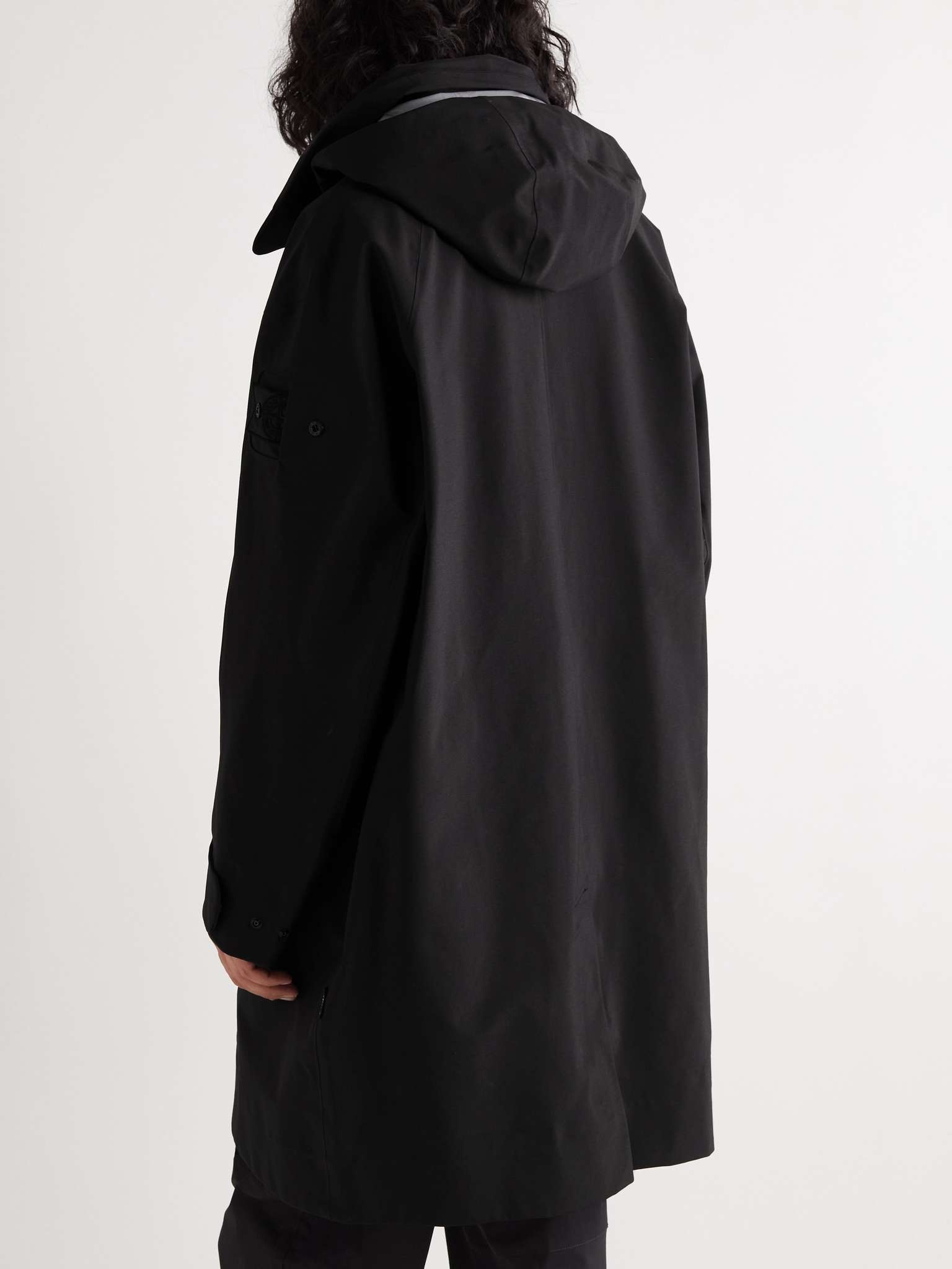 Shell Hooded Coat - 4
