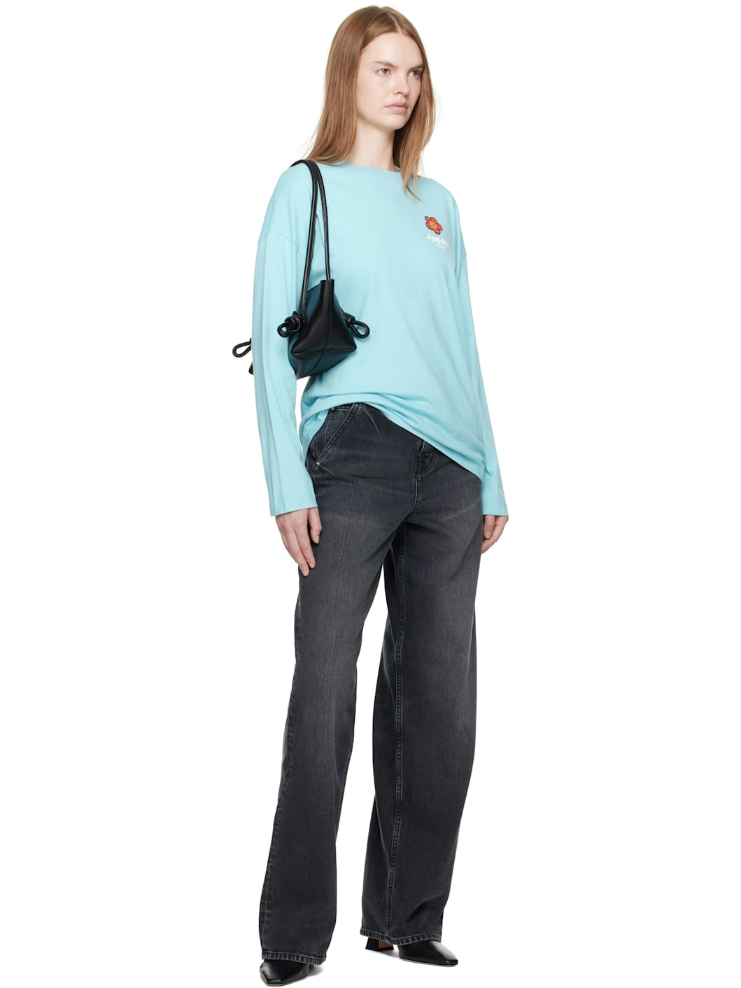 Blue Kenzo Paris Futura 2000 Edition Long Sleeve T-shirt - 4