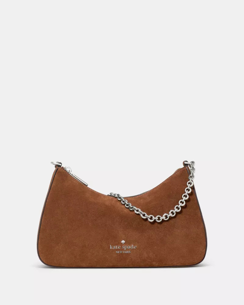 Margot Suede Crossbody Bag 1