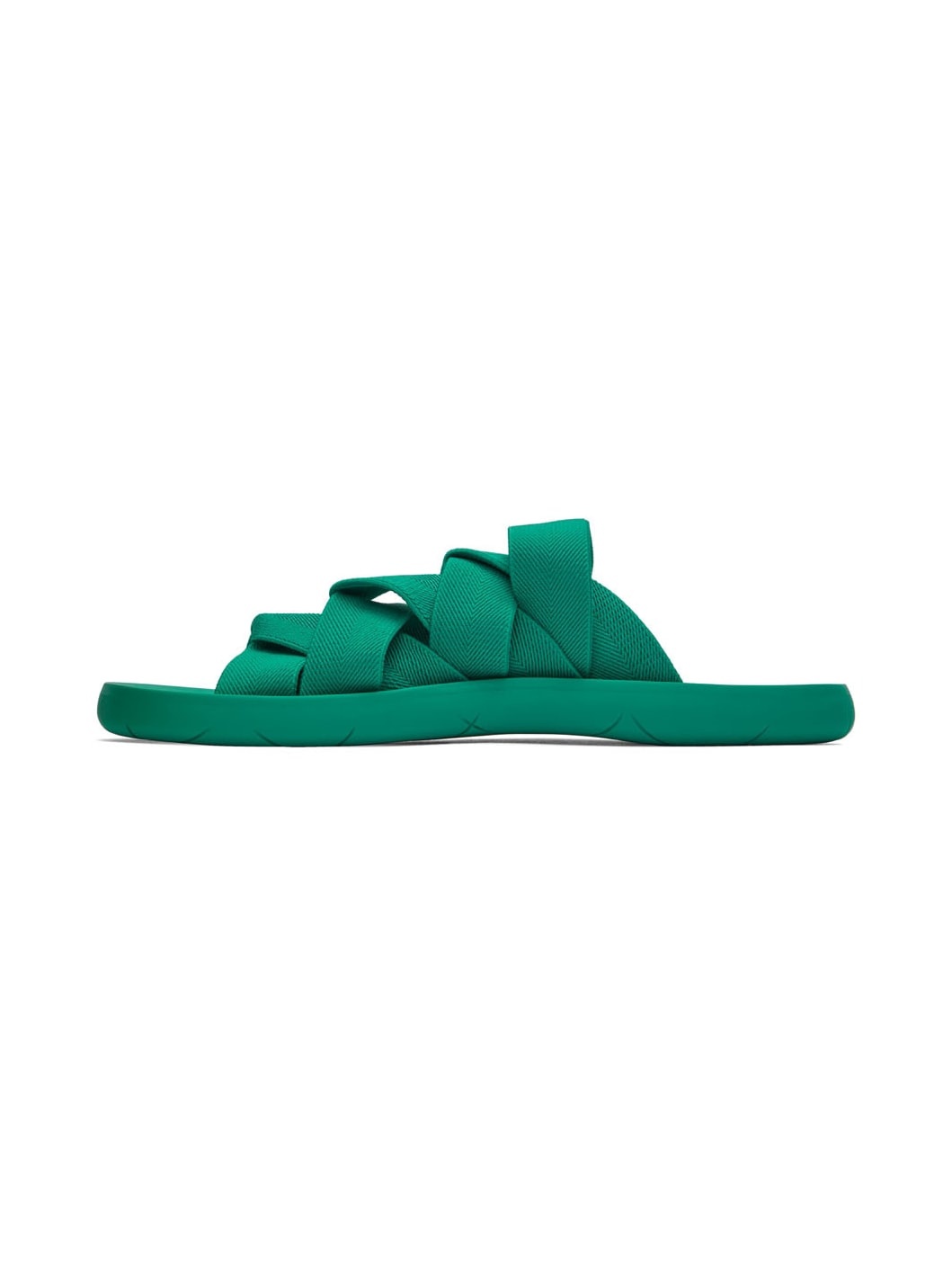 Green Plat Sandals - 3