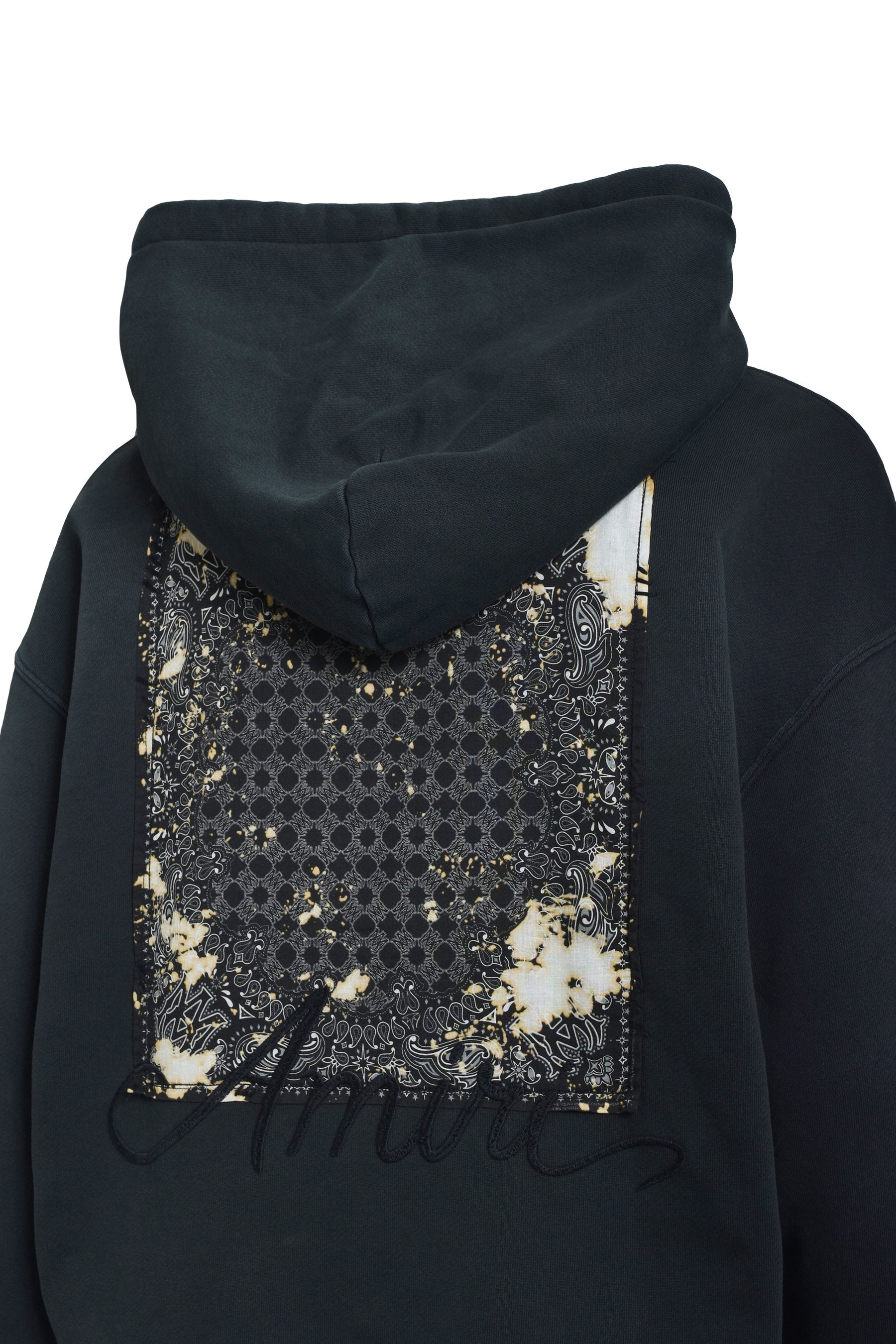 BLEACH BANDANA OS HOODIE / BLK - 10