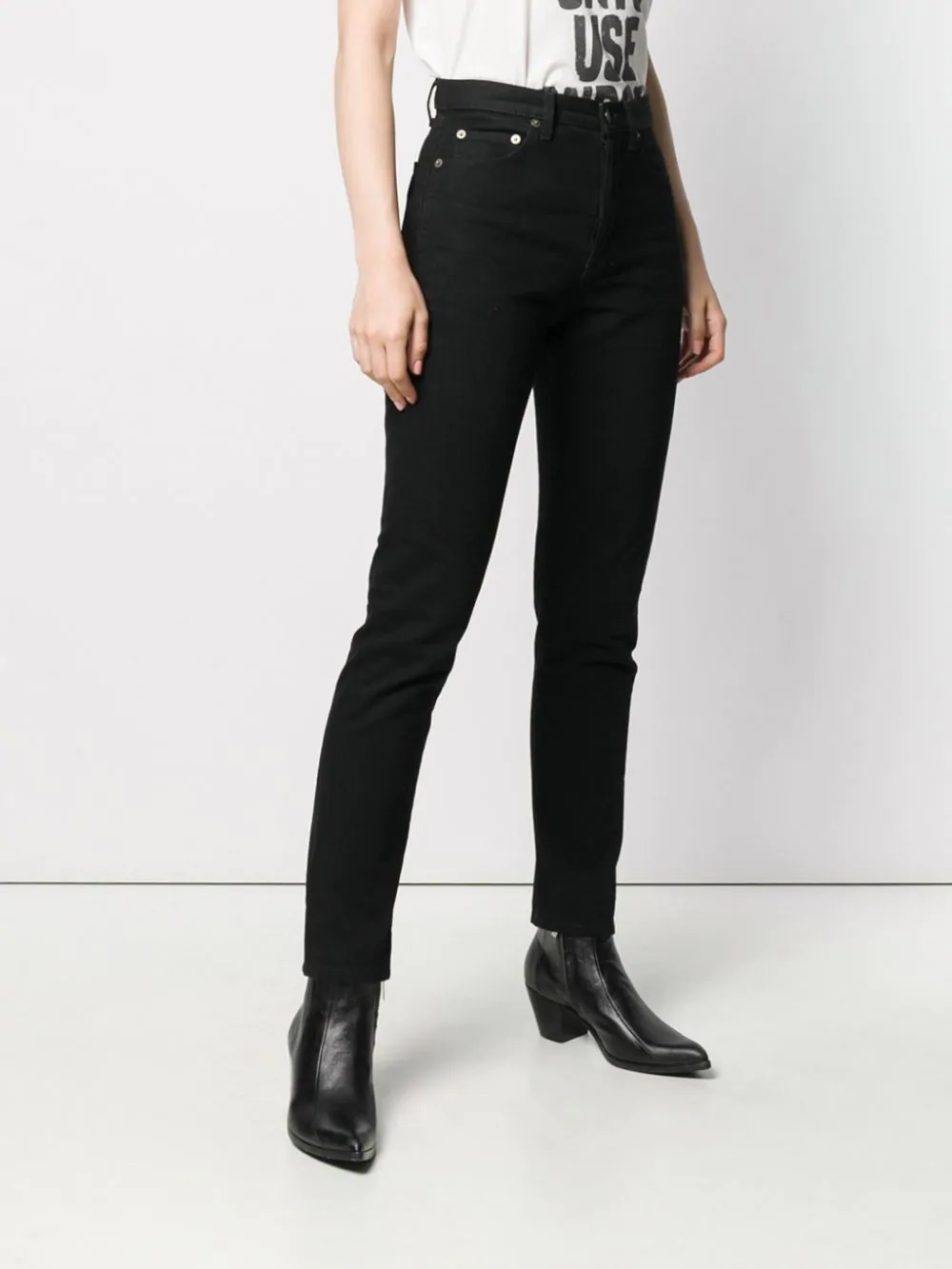 high-rise slim-fit jeans - 3