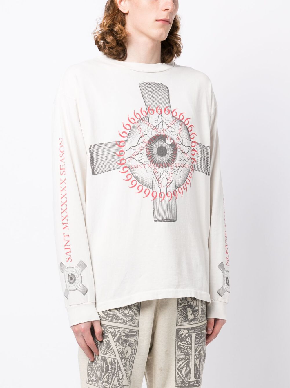 graphic-print cotton T-shirt - 3
