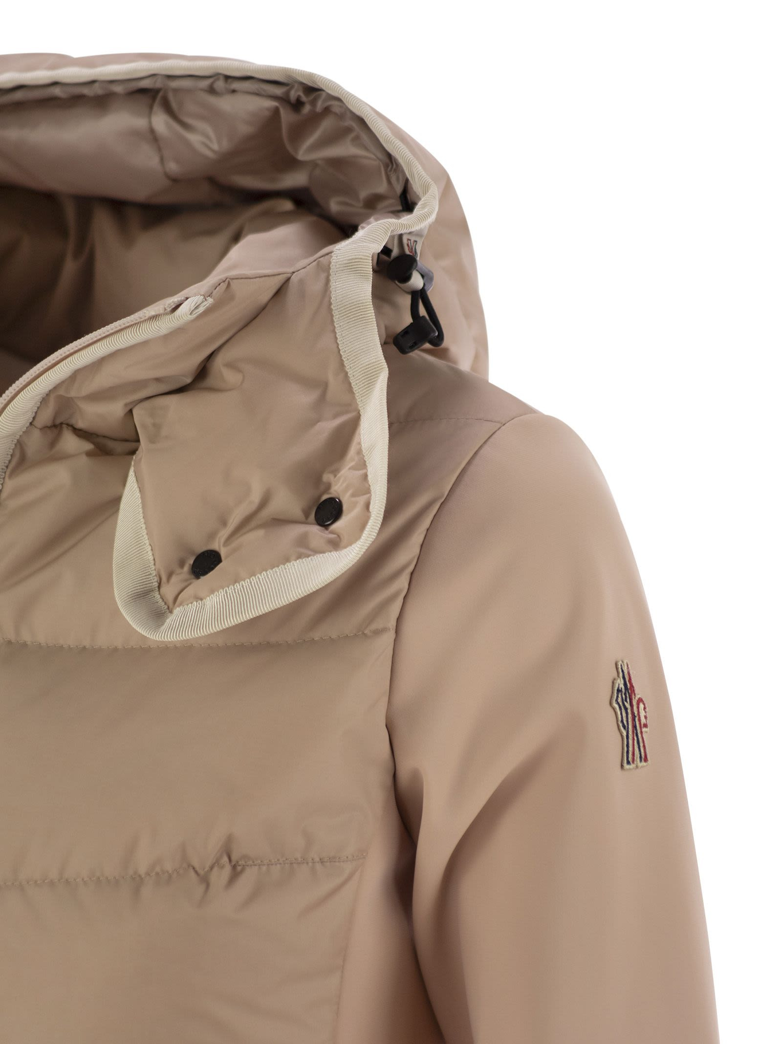 Moncler Grenoble Women Padded Sweatshirt With Hood And Zip - 4