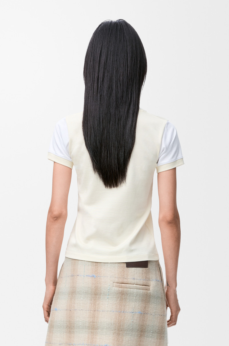 Small fit T-shirt in cotton blend 4