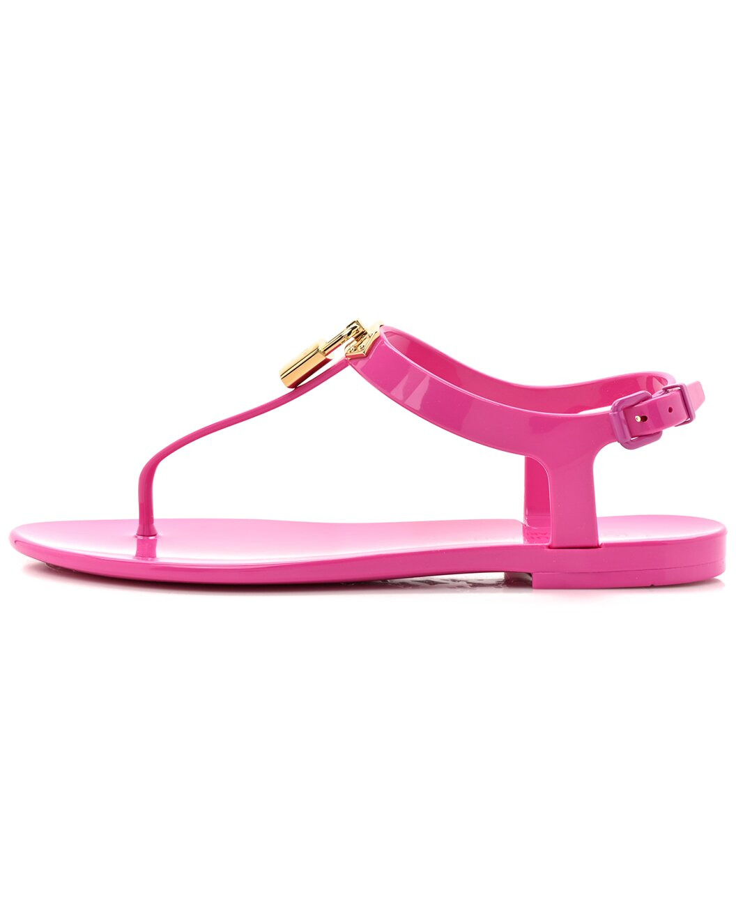 Louis Vuitton Rubber Bikini Thong Flat Sandal (Authentic Pre-Loved) - 1