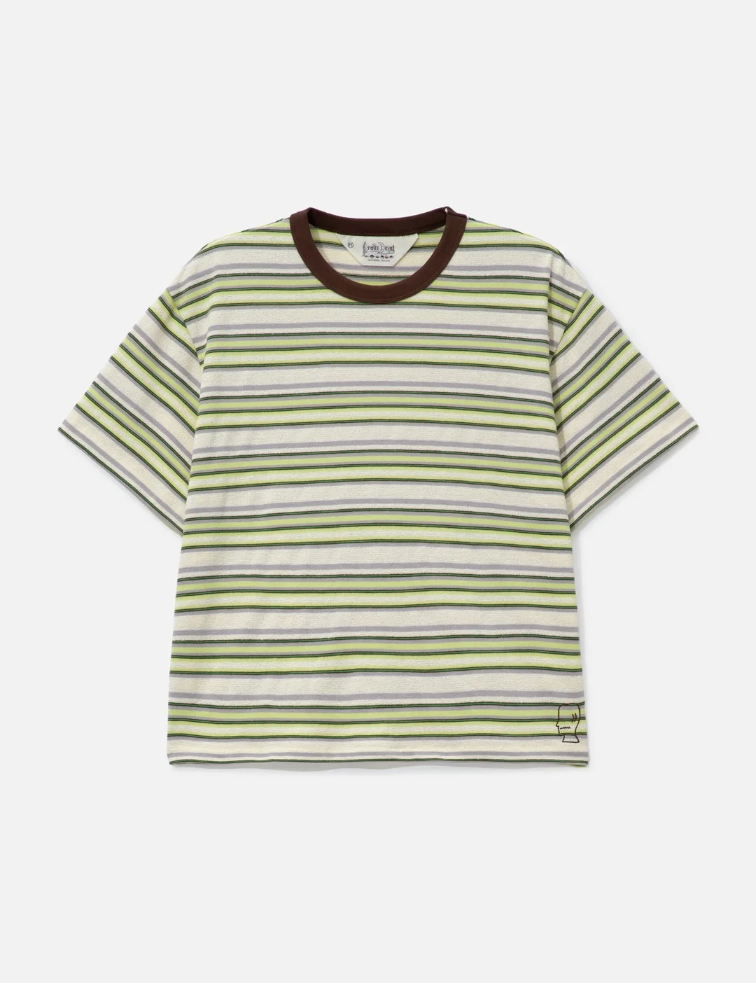 LOOPED STRIPE T-SHIRT - 1