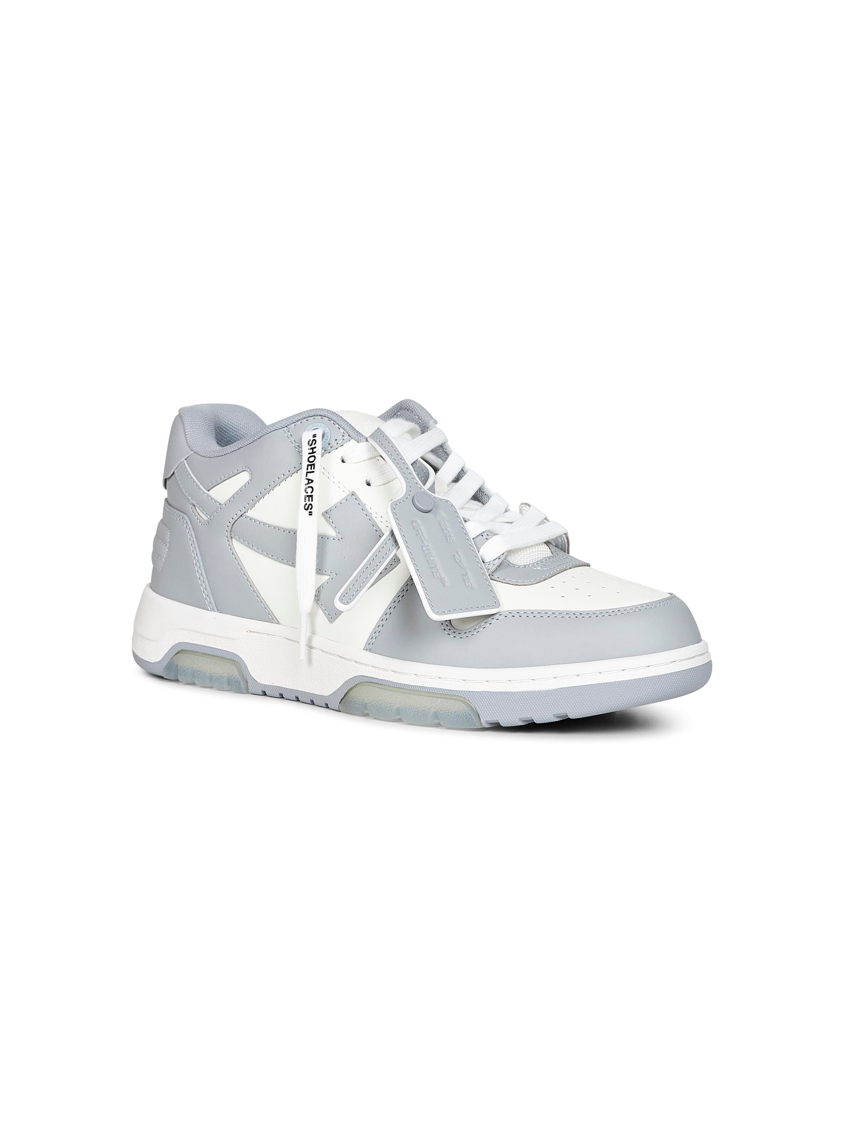 White and grey Out Of Office sneakers - 2