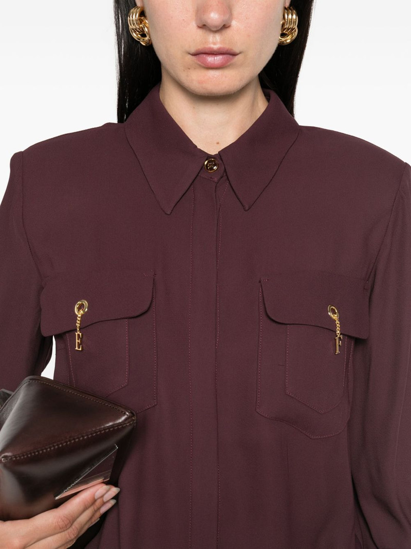 charm-detail pocket shirt 5
