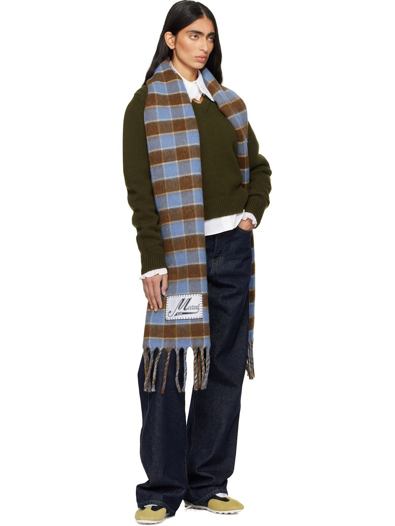 Marni Multicolor Leather & Suede Sneakers outlook