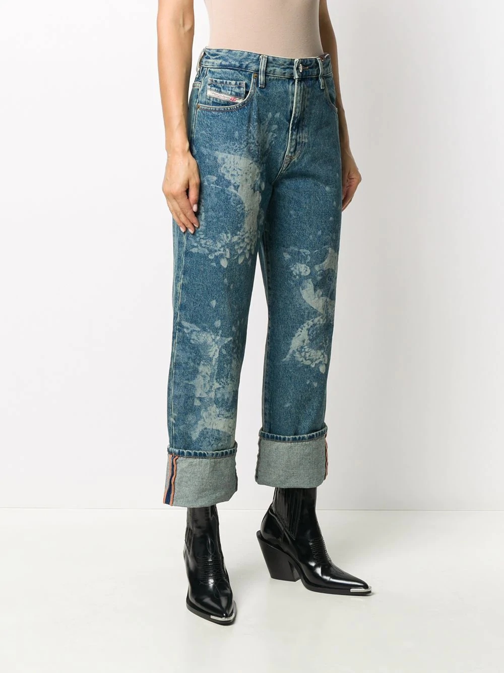 D-Reggy straight-leg jeans  - 3