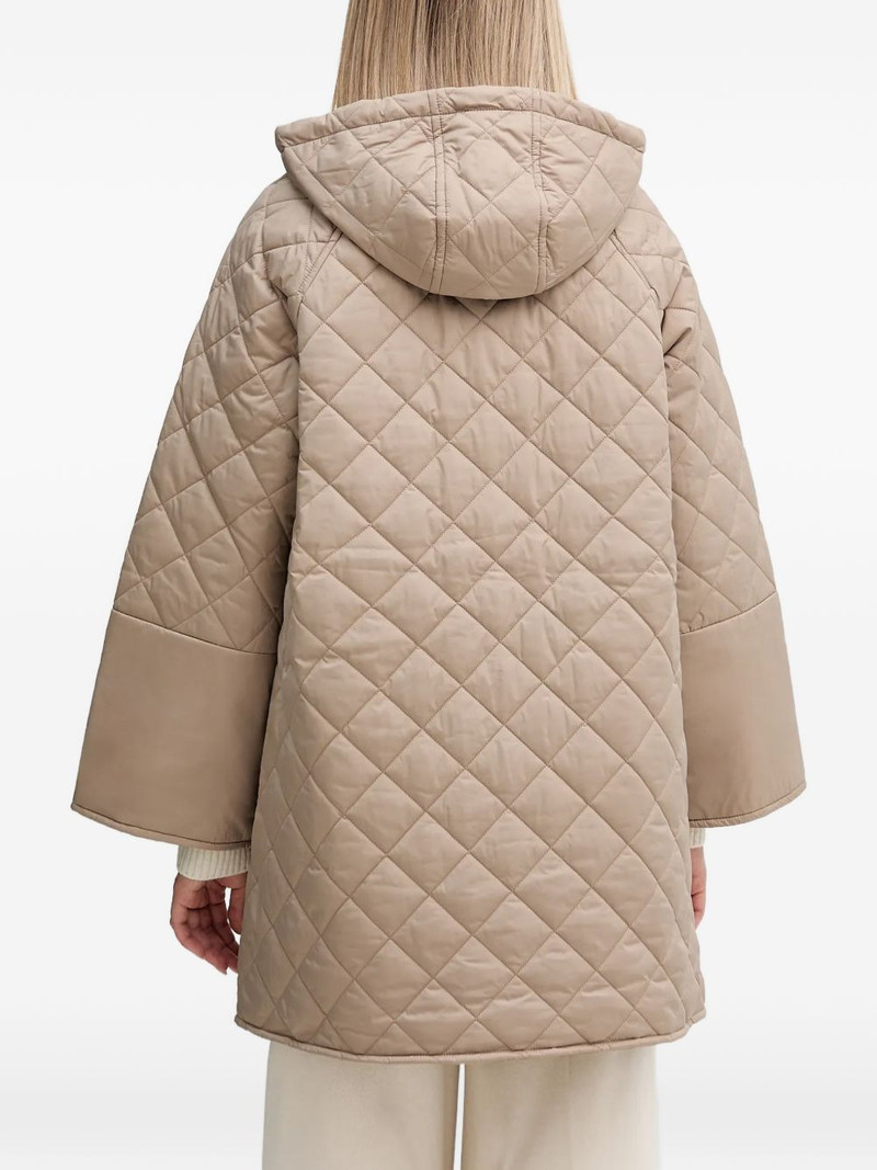 Cara quilted hooded coat 3