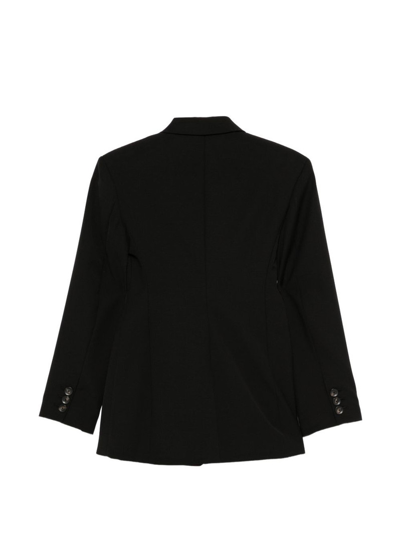 WALES BONNER long-sleeve buttoned blazer outlook