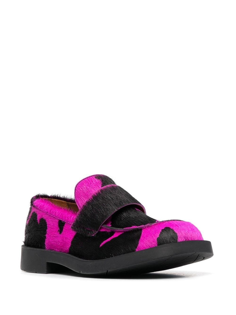 CAMPERLAB 1978 graphic-print loafers outlook