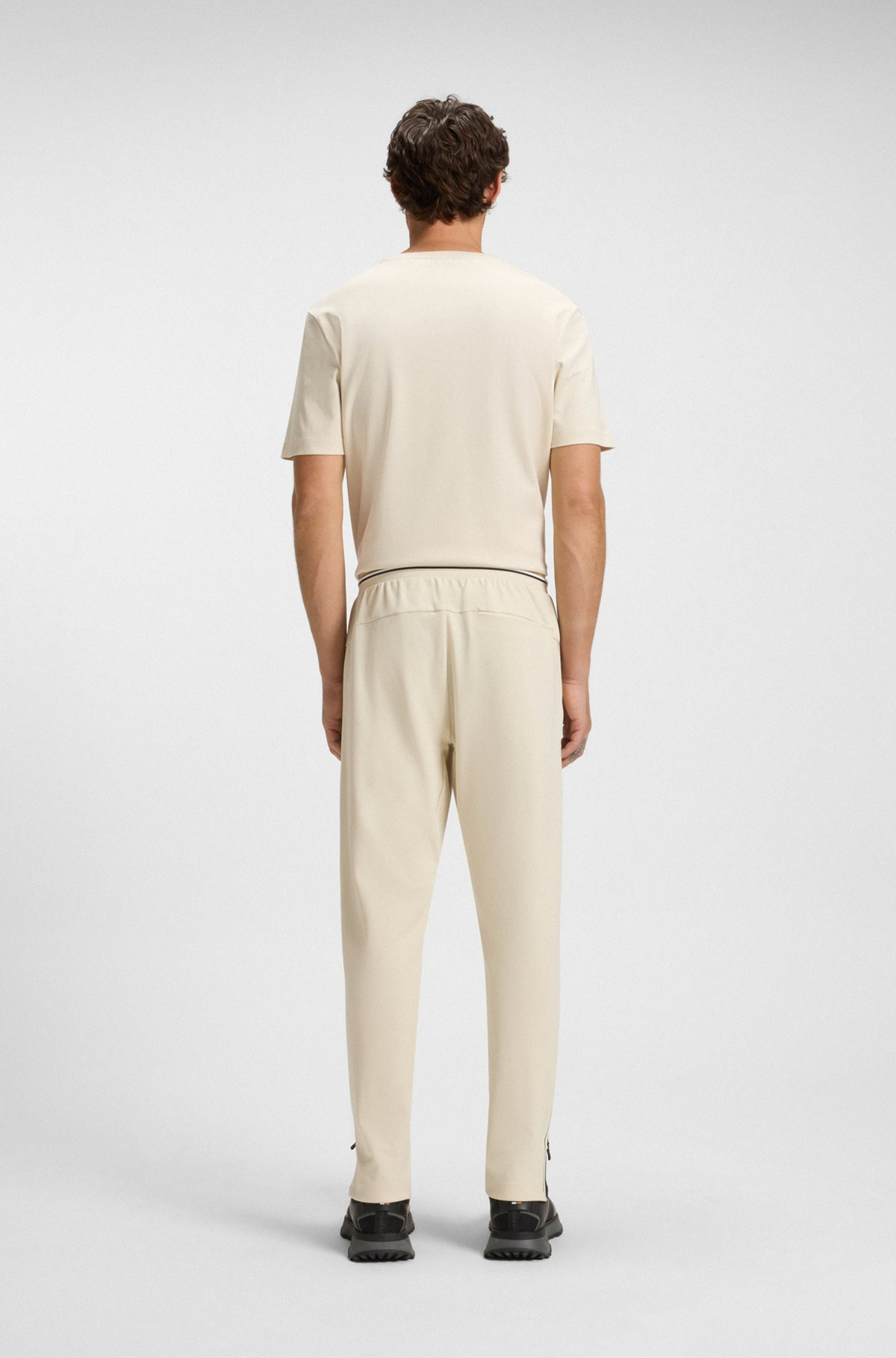 ACTIVE STRETCH-GABARDINE TRACKSUIT BOTTOMS WITH THERMOREGULATING TECHNOLOGY - 5