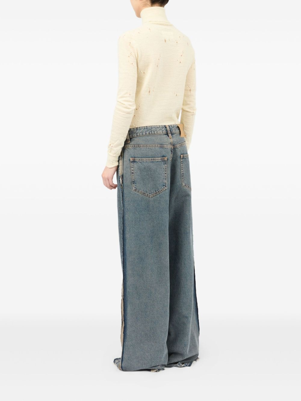 wide-leg jeans - 5