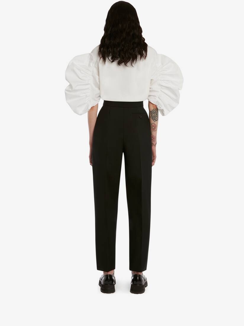 Parka T-shirt in Optical White - 4