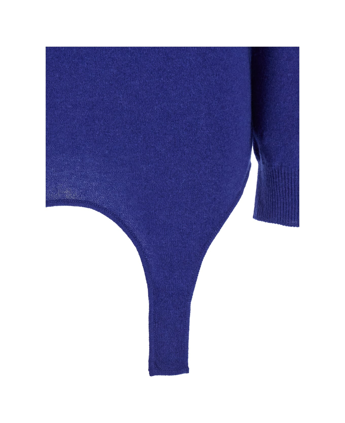 Electric Blue Cashmere Sweater - 3