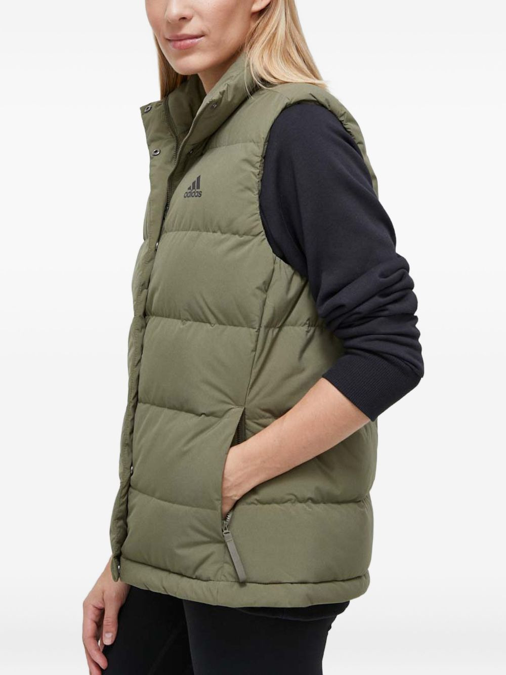 Helionic quilted puffer vest - 3