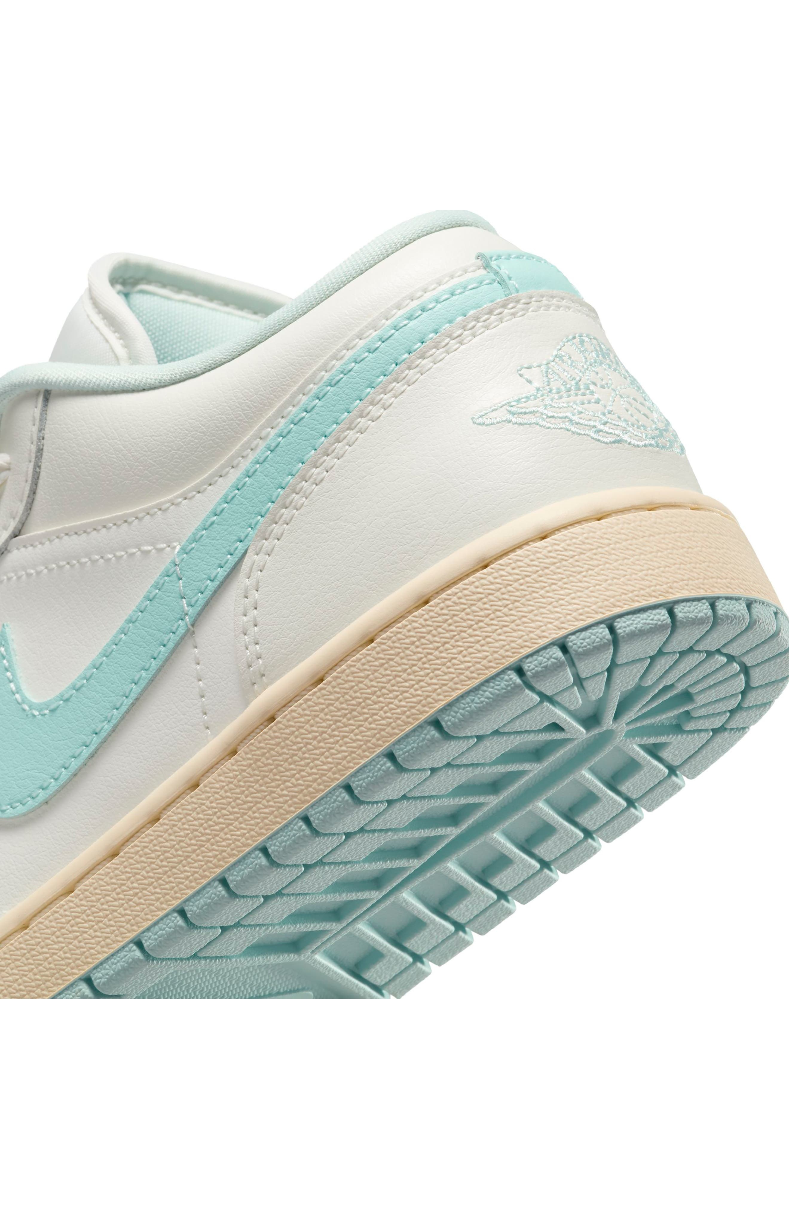 Air Jordan 1 Low Sneaker in Sail/Igloo at Nordstrom - 7