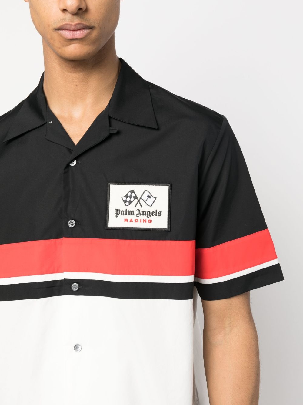 x Haas MoneyGram Racing Bowling shirt - 6