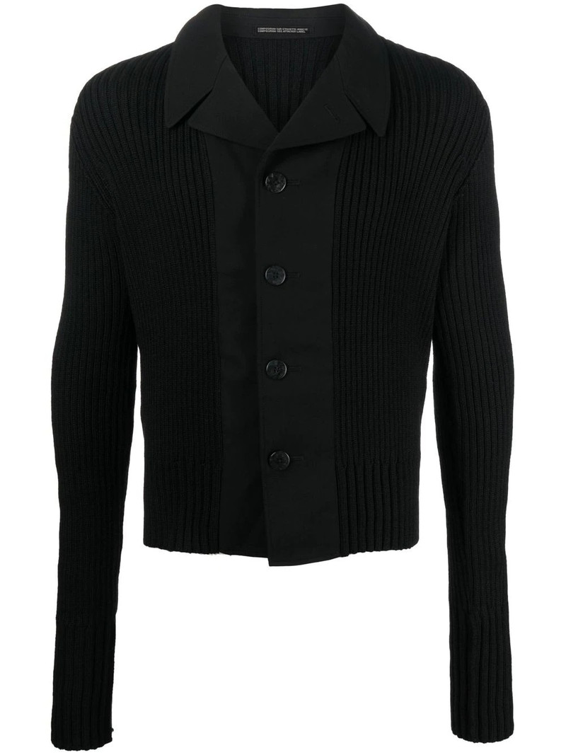 blazer-style wool cardigan 1