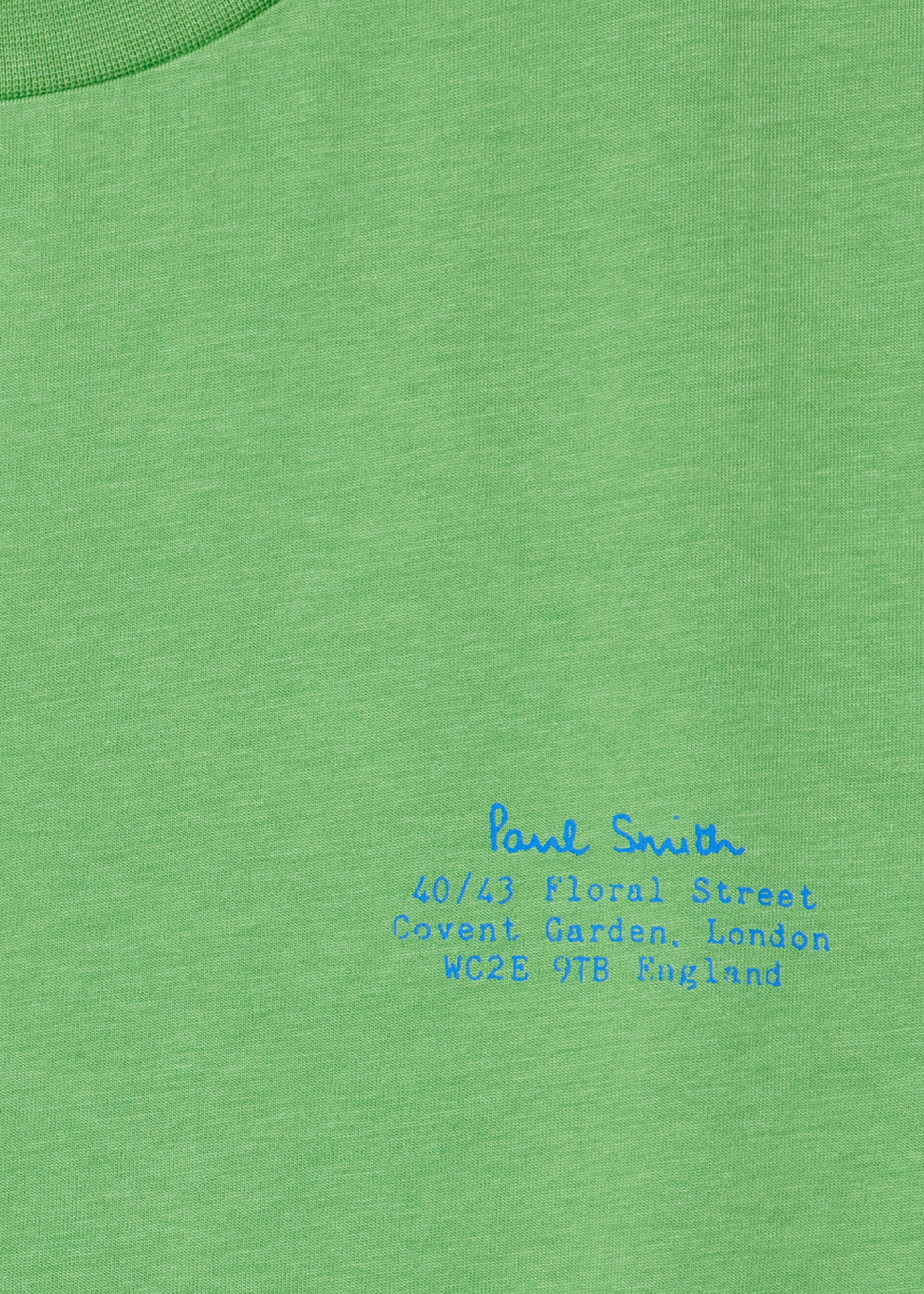 Green Signature Logo Print T-Shirt - 2