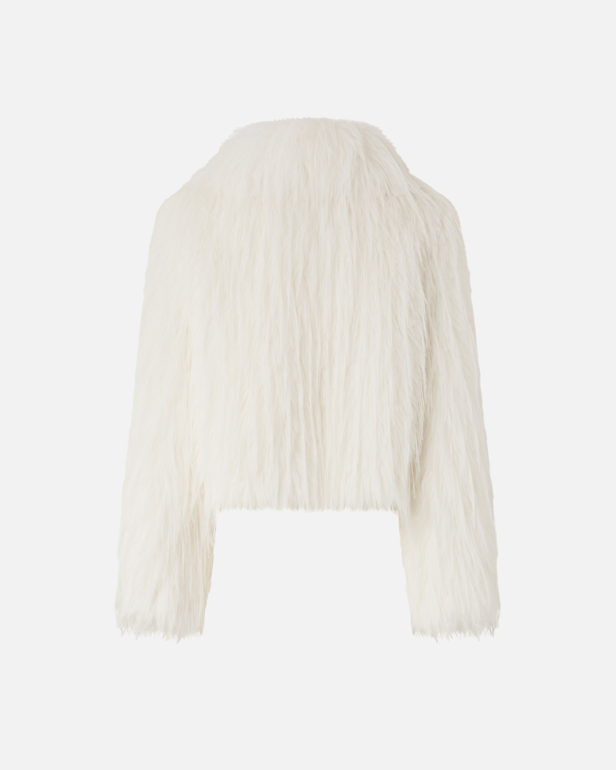 FUR-EFFECT PEA COAT - 6