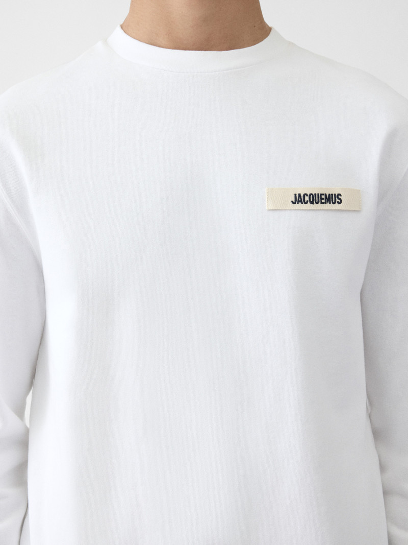 JACQUEMUS The Gros Grain long-sleeve t-shirt outlook