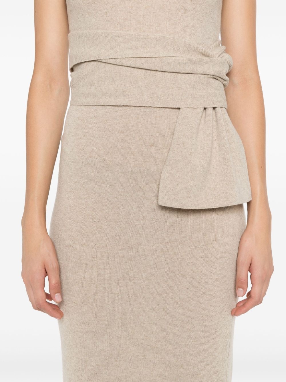 knitted midi dress - 5