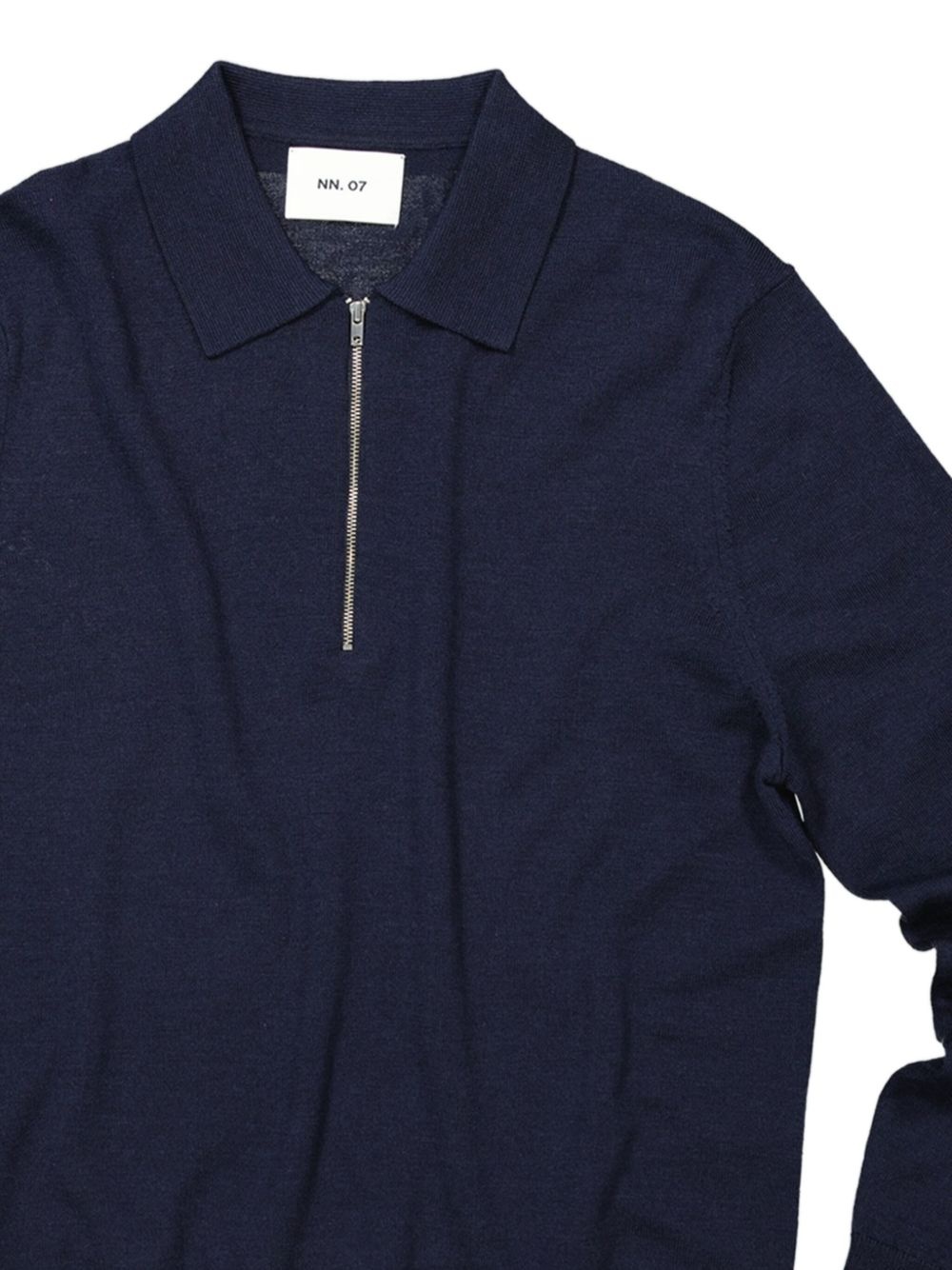 zippered polo sweater - 2