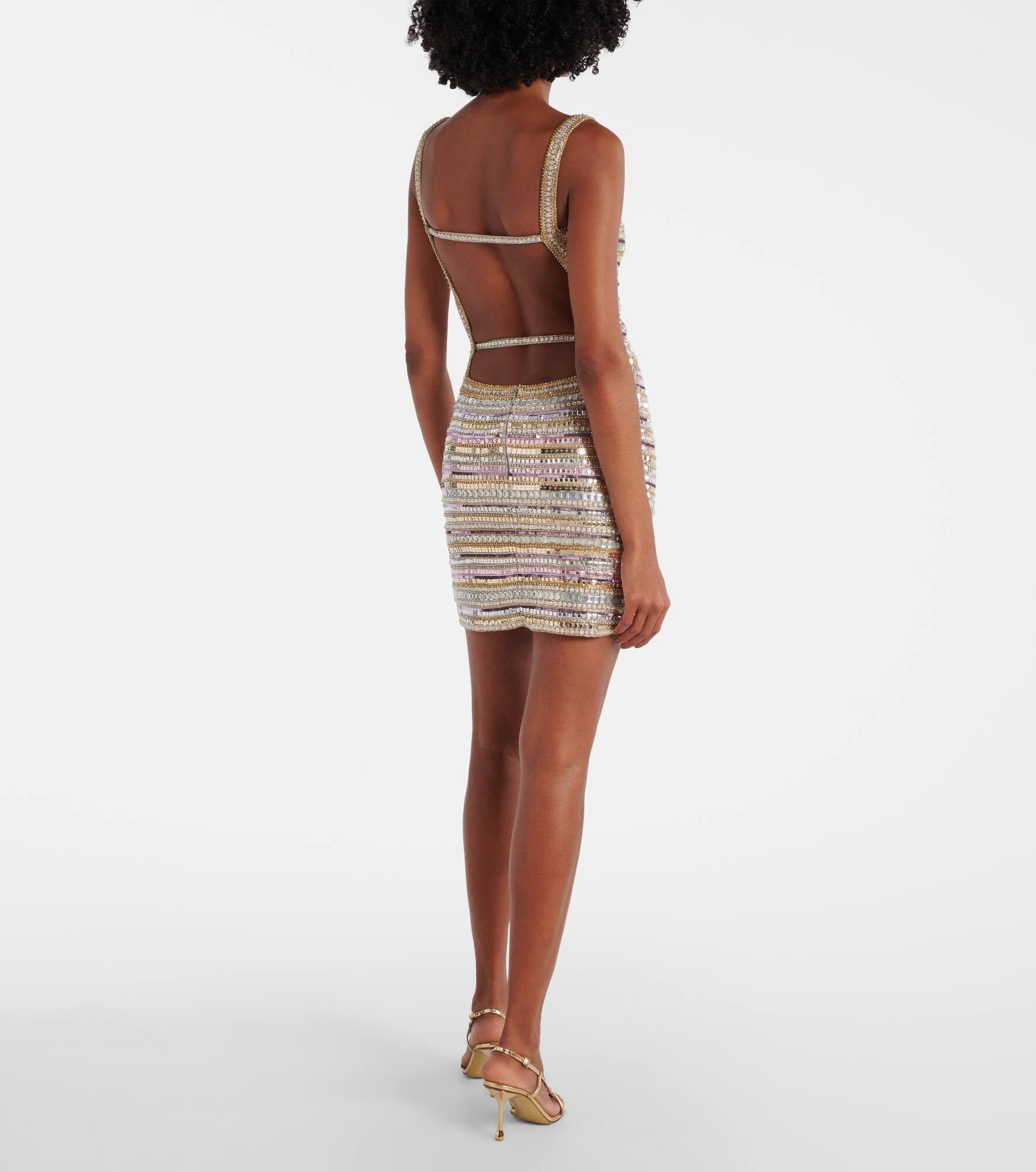 Nancy embellished minidress - 3