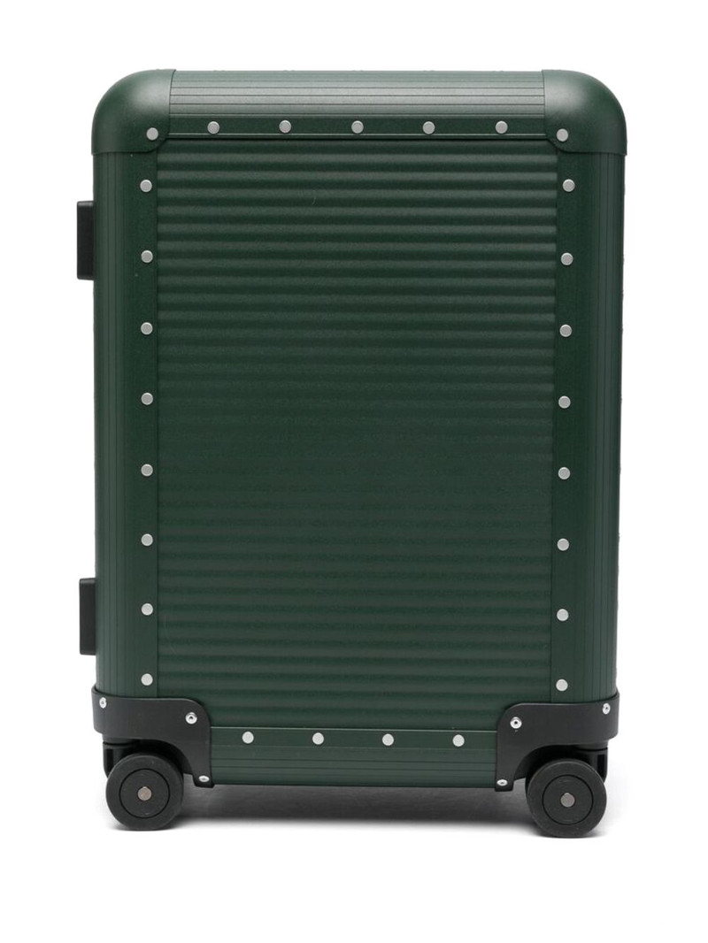 Bank Spinner ribbed-panel studded trolley 1