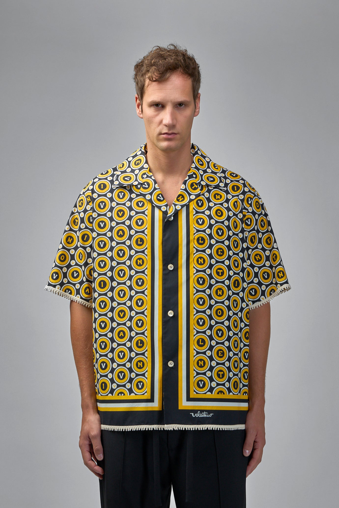Bowling Shirt With Bulles Royales Print - 2