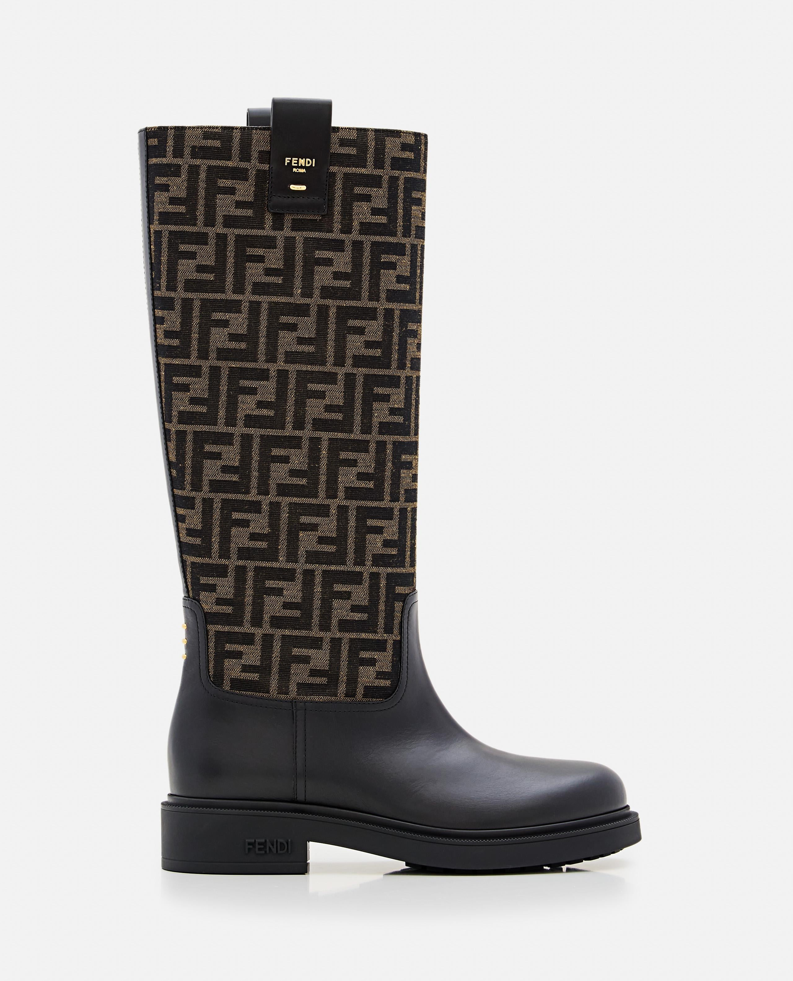 FF JACQUARD HIGH BOOTS - 2