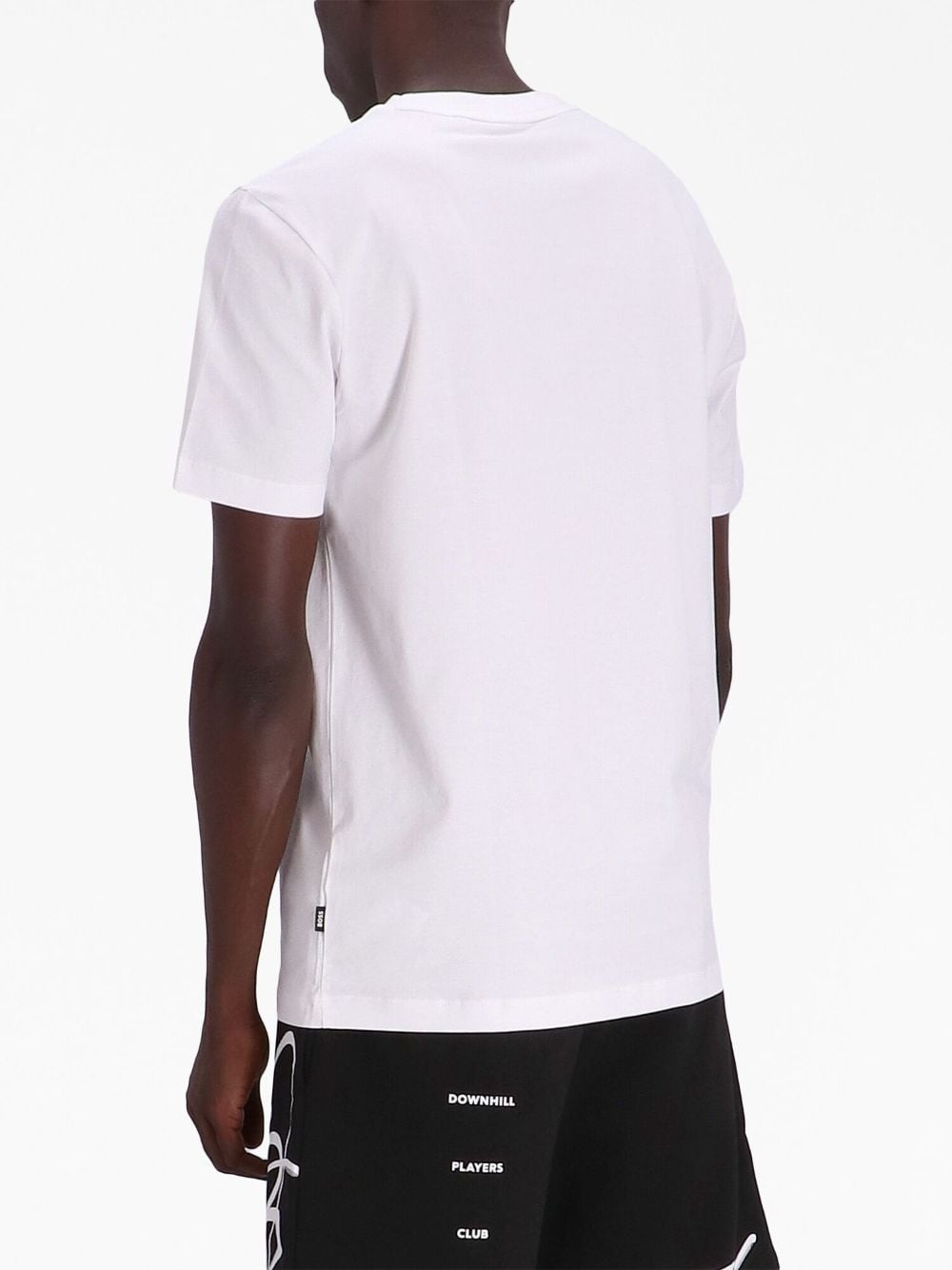 logo-print cotton T-shirt - 4