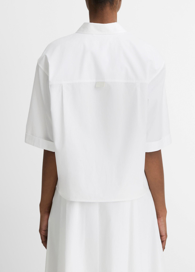 Vince Canvas Tape Cotton Button-Front Shirt outlook