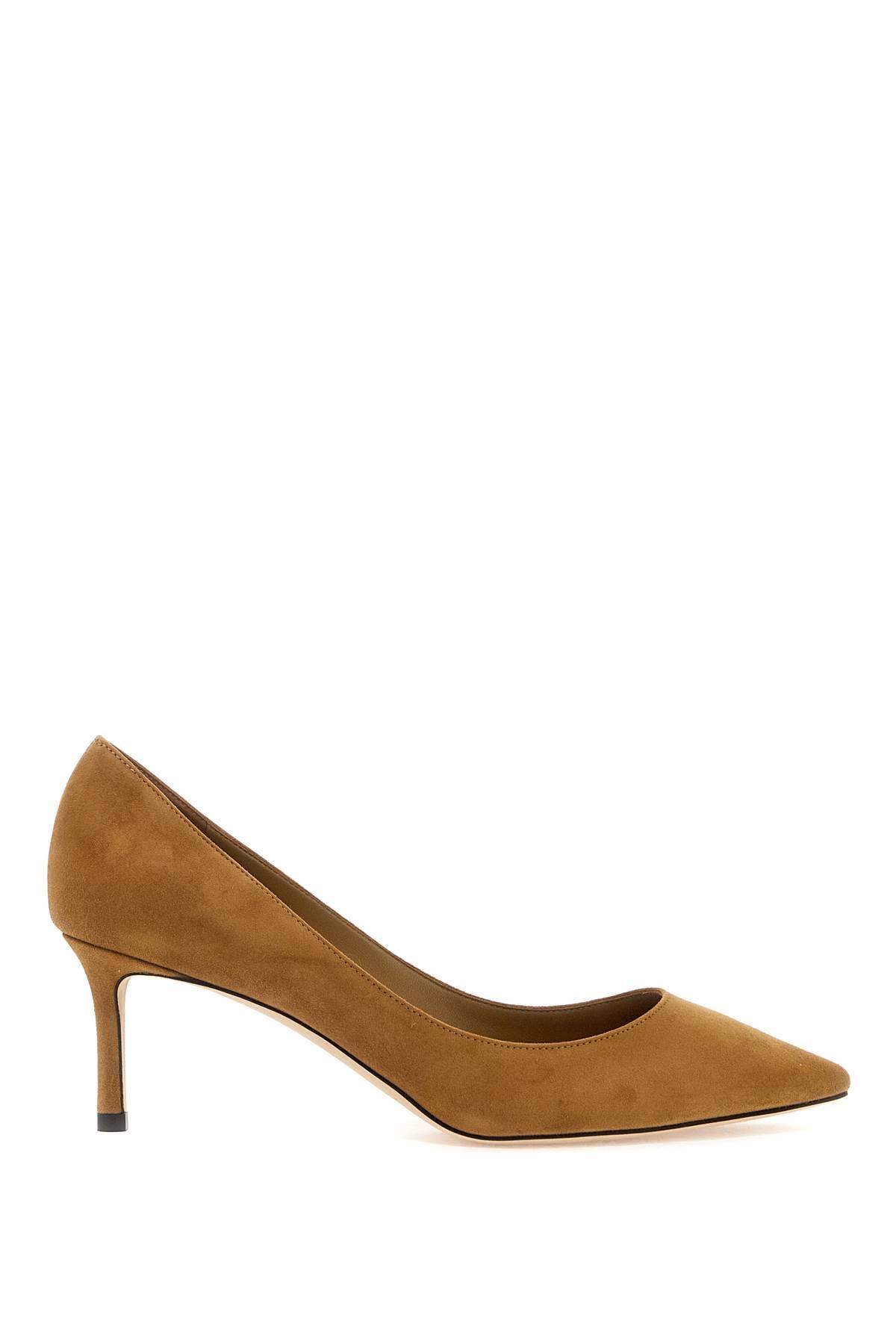 Jimmy Choo Suede Romy 60 Pumps - 1