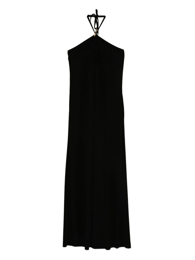 halterneck maxi day dress 1