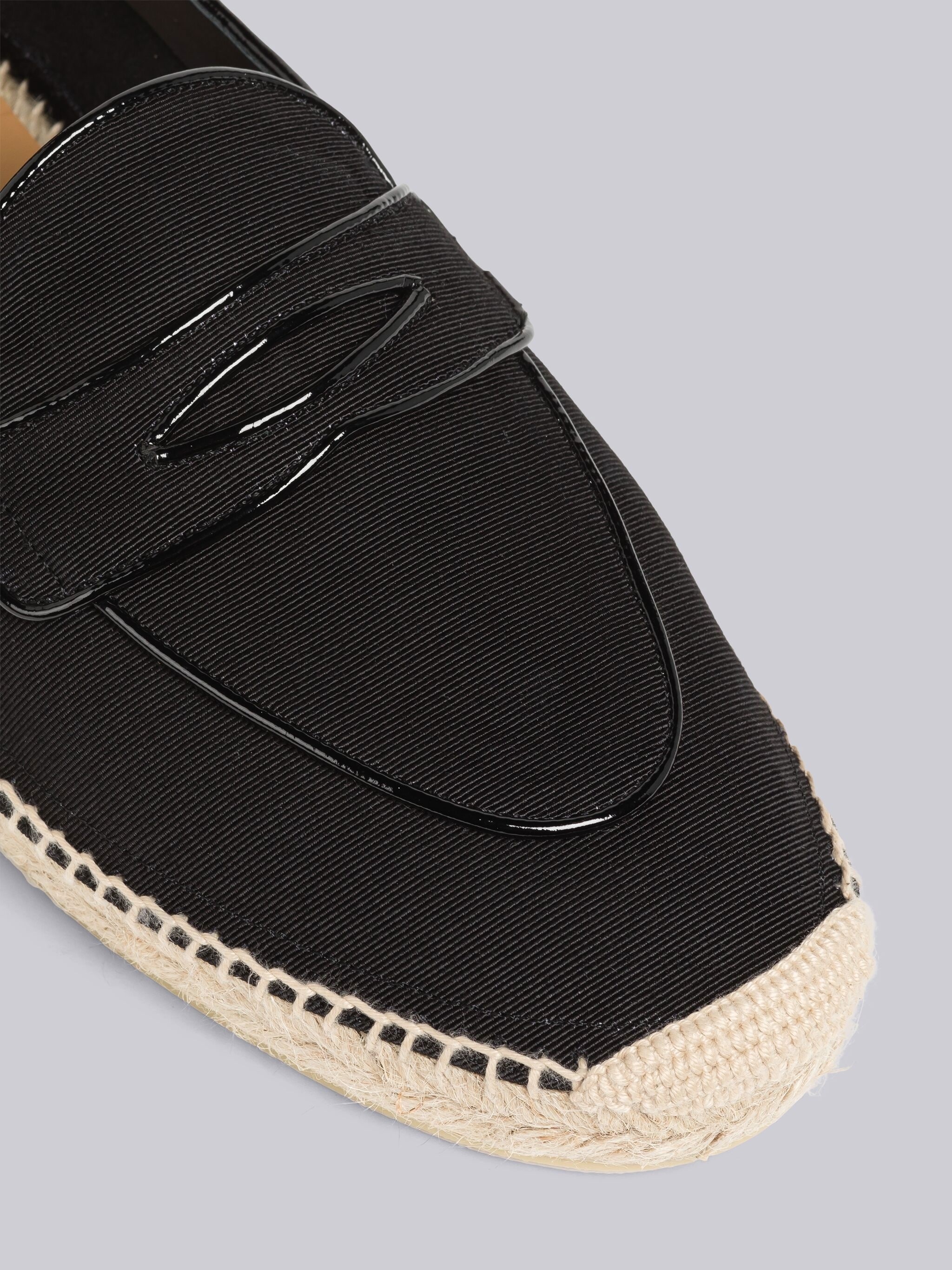 Grosgrain Varsity Penny Loafer Espadrille - 2