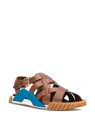 Dolce & Gabbana Ns1 leather sandals outlook