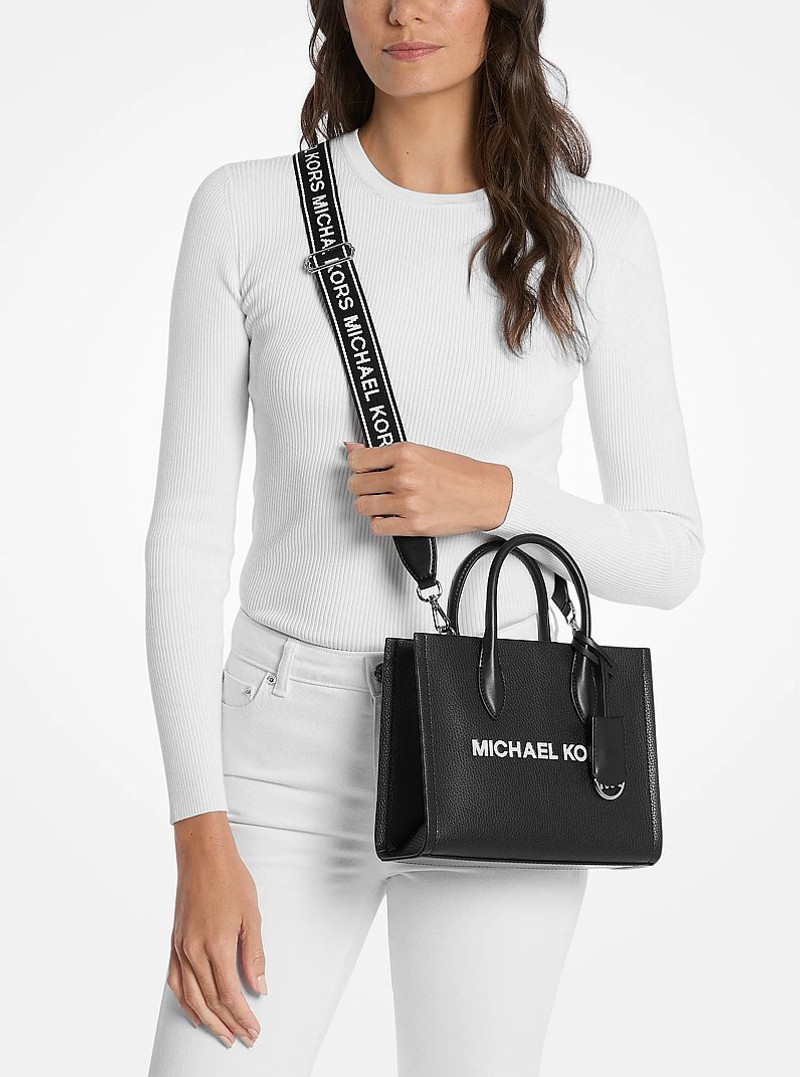 Mirella Small Pebbled Leather Convertible Crossbody Bag 4