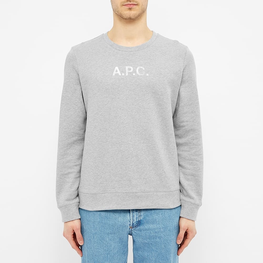 A.P.C. Stamp Logo Crew Sweat - 3