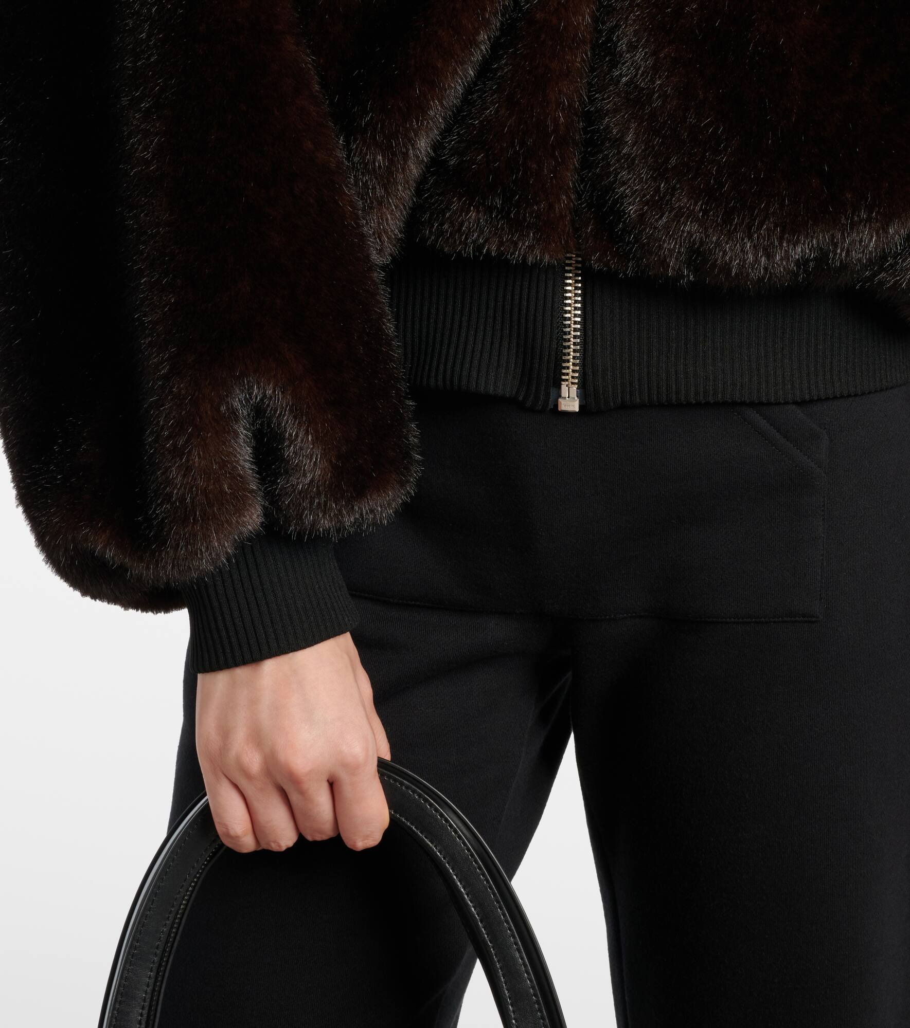 Cropped bomber jacket - 5