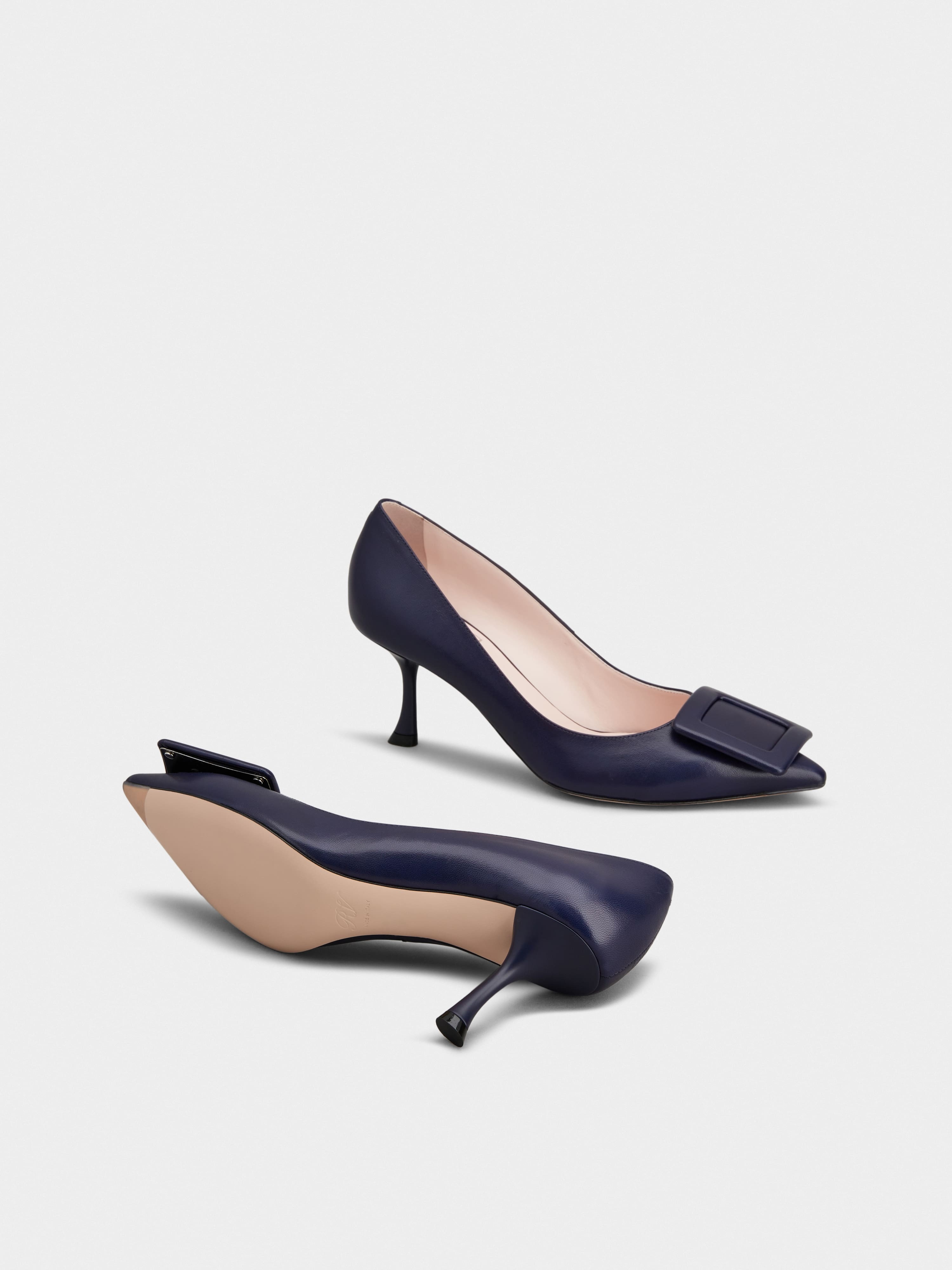 Viv' In The City Pumps in Soft Leather - 6