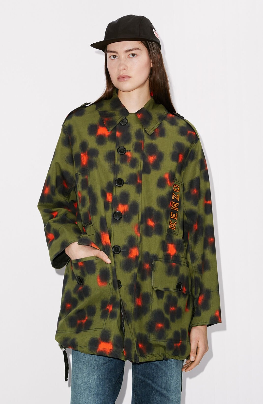 'Hana Leopard' parka - 3