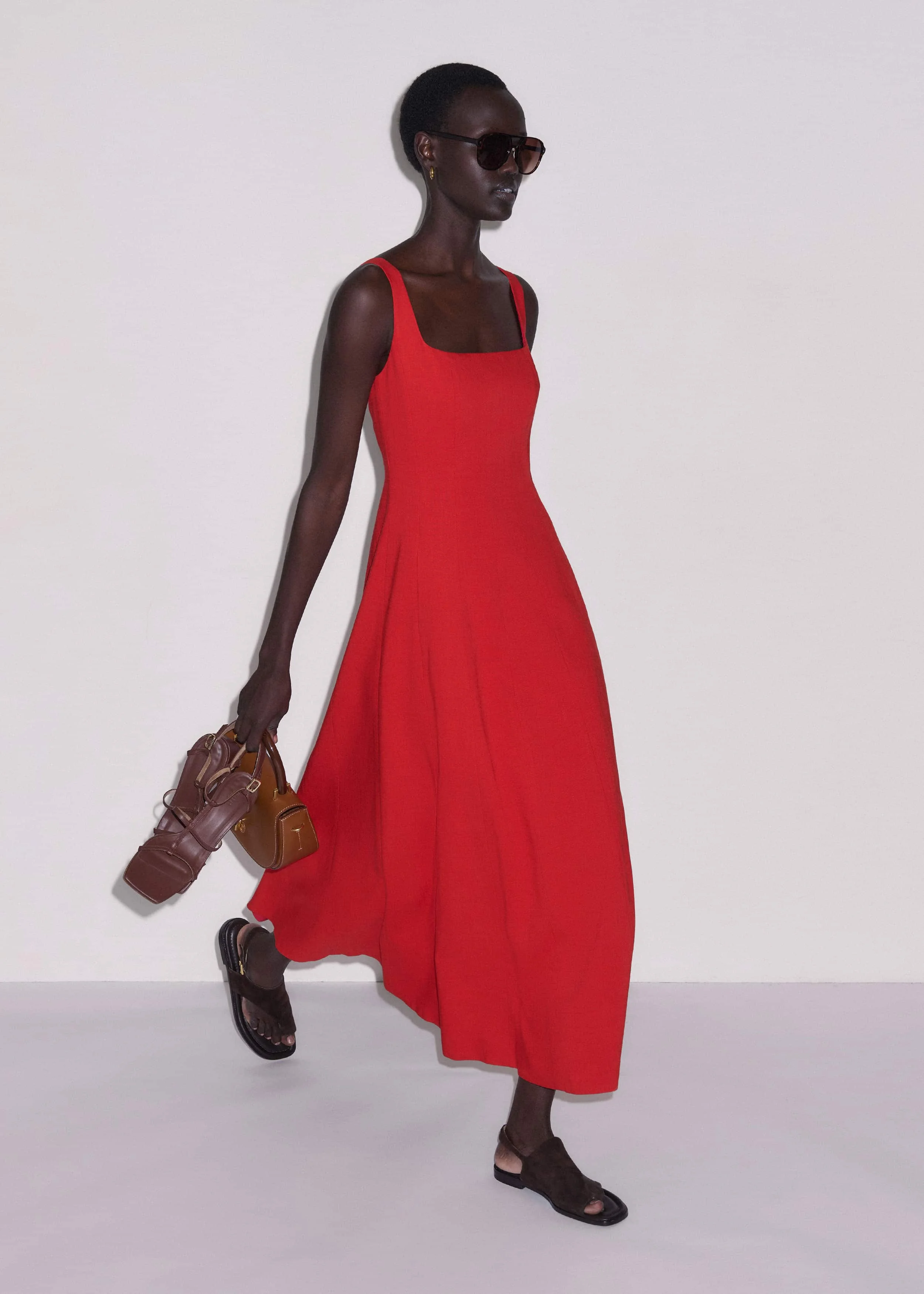 Fit + Flare Maxi Dress - 1