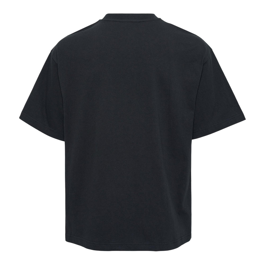Black Colorful Rhinestone Logo Tee - 2
